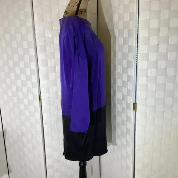 Donating June 1st Retro Mary Jo Bruno silk mini dress size 4 - Picture 9 of 10